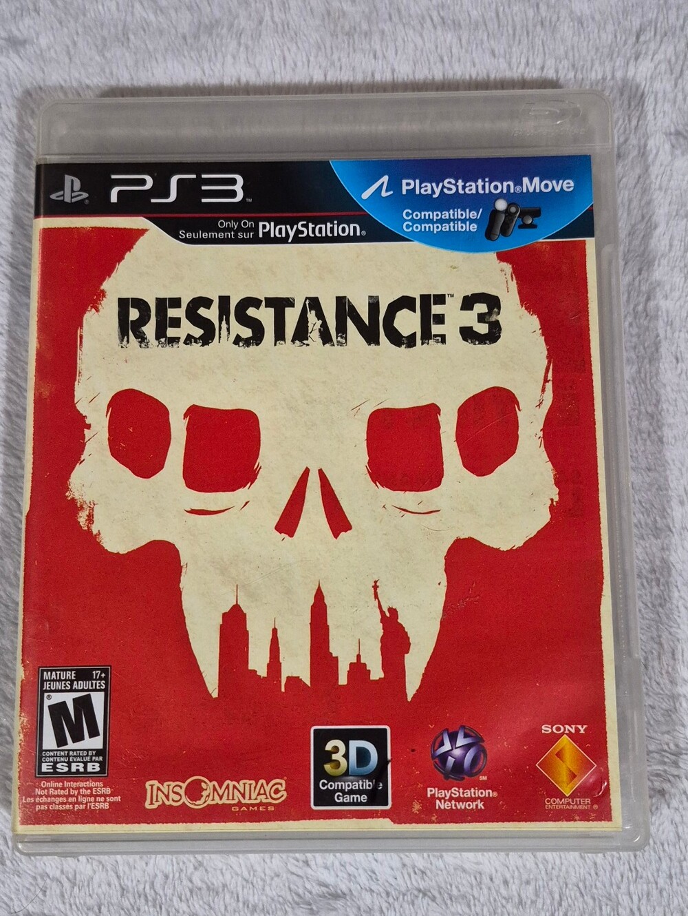 Resistance 3 PS3 - CiB - Sony Playstation 3 Video Game